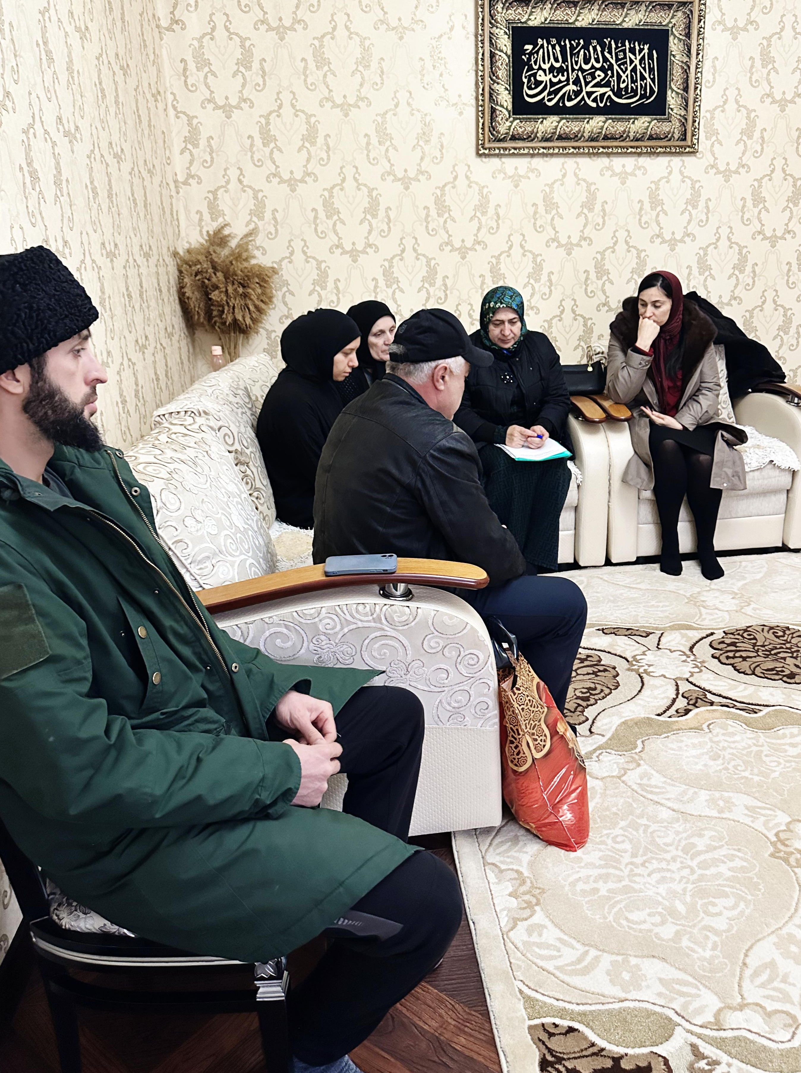 Визит к семье погибшего участника СВО!